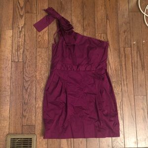 French connection one shoulder dress